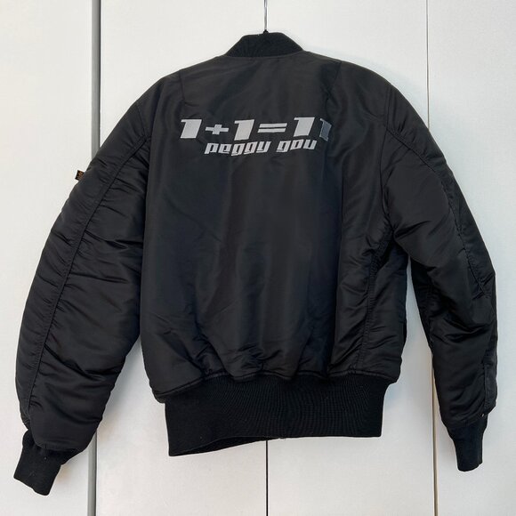 NWT Peggy Gou Peggy Goods 1+1=11 x Alpha Industries Reversible Bomber Size M - Picture 4 of 9